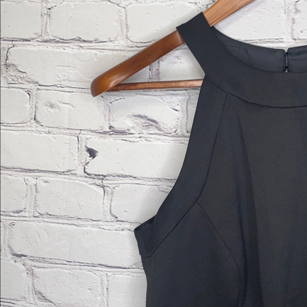Guess Vintage Black Sleeveless Mini Dress Junior’s Size 11 - Picture 4 of 14